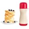 Rise By Dash Rise by Dash Clear/Red ABS Plastic Batter Bottle 2 cups RBB500GBRR16 - alternate 1